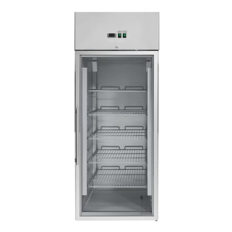 Positive Glass Door Refrigerated Cabinet - 650 L - Dynasteel