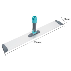 Tête De Balai Plate Aluminum Blanc - 600 mm