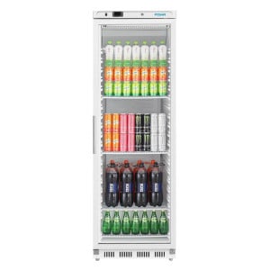 Chladnička s displejom Series C Biela 400L - Polar