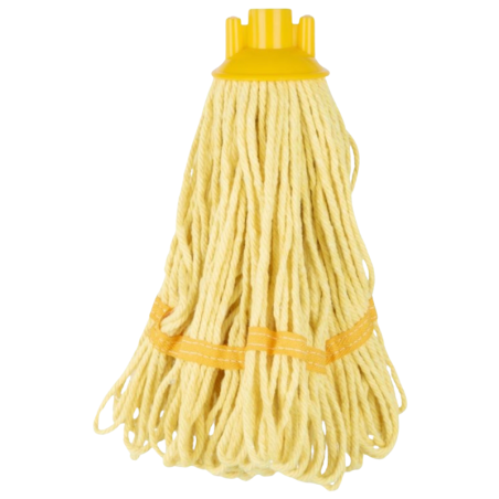 Hlava mopu s pruhmi žltá - 0,2 kg