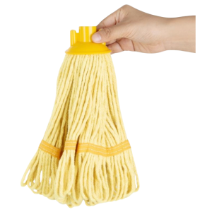 Hlava mopu s pruhmi žltá - 0,2 kg
