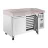 Pult na pizzu 2 dvere Série U 428L - Polar