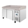 Pult na pizzu 2 dvere Série U 428L - Polar