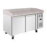 Pult na pizzu 2 dvere Série U 428L - Polar