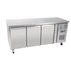 Positive Refrigerated Table 3 Doors Series U 417L - Polar