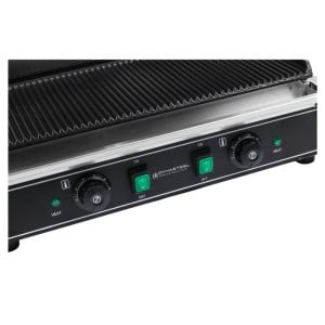 Double Contact Grill Grooved Plates - Buffalo
