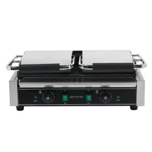 Double Contact Grill Grooved Plates - Buffalo