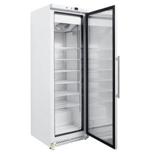 Mraznička Skriňa 400 L Presklená Ventilované Chladenie -18/-22°C