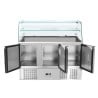 Refrigerated Saladette 3 Doors - 368 L - Dynasteel
