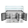 Saladette Réfrigérée 3 Portes - 368 L - Dynasteel