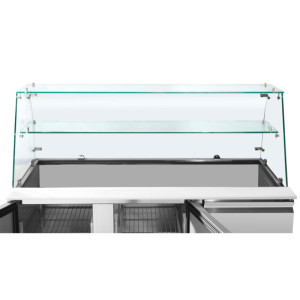 Saladette Réfrigérée 3 Portes - 368 L - Dynasteel