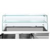 Refrigerated Saladette 3 Doors - 368 L - Dynasteel