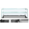 Saladette Chladiaca 3 Dvere - 368 L - Dynasteel