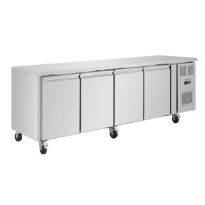 Positive Refrigerated Table 4 Doors Series U 553L - Polar