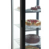 Black Refrigerated Display Case Series C 235 L - Polar