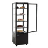 Black Refrigerated Display Case Series C 235 L - Polar