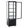 Black Refrigerated Display Case Series C 235 L - Polar