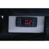 Black Refrigerated Display Case Series C 235 L - Polar