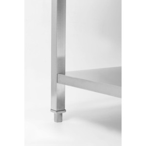 Table Inox Dynasteel | Robuste et Fonctionnelle | Restauration professionnelle