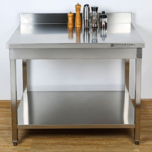 Table Inox Dynasteel | Robuste et Fonctionnelle | Restauration professionnelle