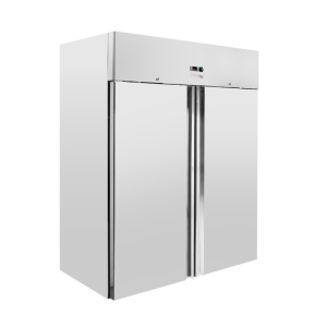 Pozitívna chladnička 1400 L Inox GN 2/1 – 2 dvere