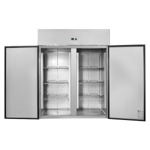 Pozitívna chladnička 1400 L Inox GN 2/1 – 2 dvere