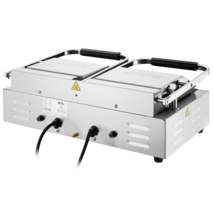 Double Contact Grill Grooved Plates - Buffalo