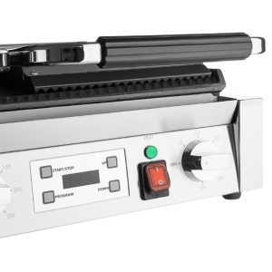 Double Contact Grill Grooved Plates - Buffalo