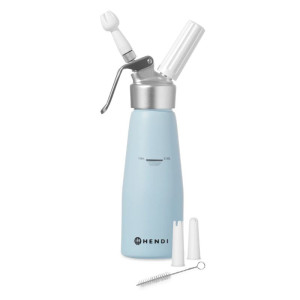 Siphon na šľahačku Modrý - 0,5 L - HENDI