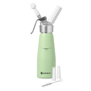 Siphon na šľahačku Zelený - 0,5 L - HENDI