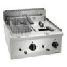Elektrická fritéza na položenie - Séria 600 - 2 x 8 L