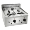 Elektrická fritéza na položenie - Séria 600 - 2 x 8 L
