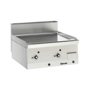 Plancha na plyn na položenie hladká - Séria 600 - 7600 W