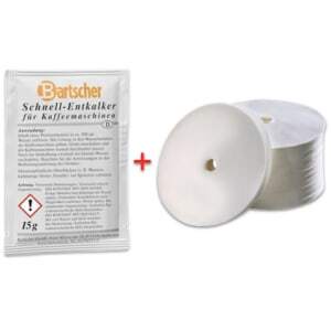 Súprava na odvápnenie a filtre Percolateur Regina 90 a Pro 100T - Bartscher