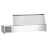 Saladette Chladiaca na Položenie Inox - 5 x GN 1/3 + 1 x GN 1/2