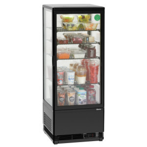 Vitrine chladená na položenie - 98 L