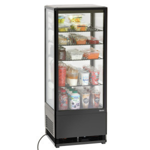 Vitrine chladená na položenie - 98 L