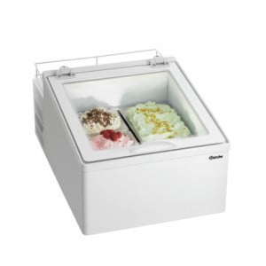Vitrine na zmrzlinu na položenie - 2 x 5 L - Bartscher