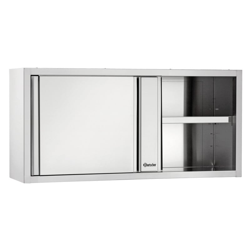 Nerezová závesná skriňa - L 1200 mm - Bartscher