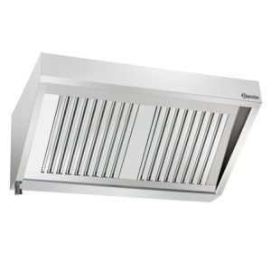 Nástenný digestor s osvetlením - L 1200 x P 700 mm - Bartscher