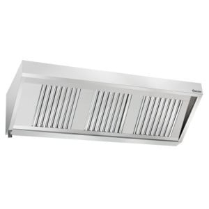 Nástenný digestor s motorom a osvetlením - Š 1800 x H 700 mm - Bartscher