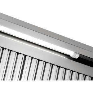 Nástenný digestor s motorom a osvetlením - Š 2000 x H 700 mm - Bartscher