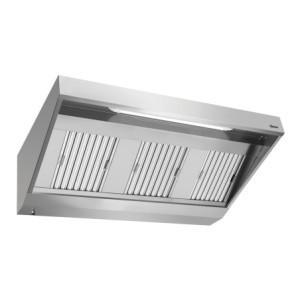 Nástenný digestor s osvetlením - L 1700 x P 900 mm - Bartscher