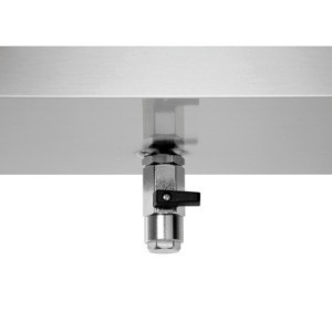 Nástenný digestor s motorom a osvetlením - Š 1500 x H 900 mm - Bartscher