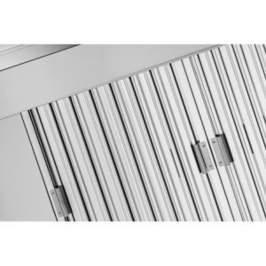 Nástenný digestor s motorom a osvetlením - Š 1600 x H 900 mm - Bartscher