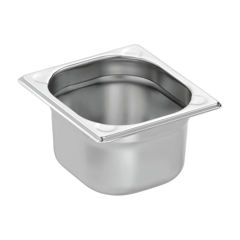Bac Gastro GN 1/6 Basic Line - Depth 100 mm - 1.6 L - Bartscher Bac Gastro GN 1/6 Basic Line - Depth 100 mm - 1.6 L - Bartscher