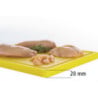 Doska na krájanie 325 x 265 mm - Žltá - 20 mm hrúbka - Bartscher