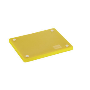 Doska na krájanie 325 x 265 mm - Žltá - 20 mm hrúbka - Bartscher