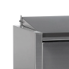 Saladette na položenie krytu Inox - Statická - 4 GN 1/3 - TEFCOLD