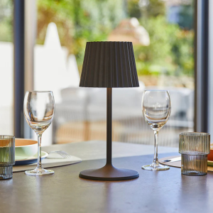 Lampe de Table Touch LED - Abby Noir - Lumisky